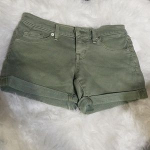 Mossimo green shorts